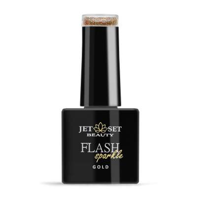 Flash sparkle edition polish gel Goud