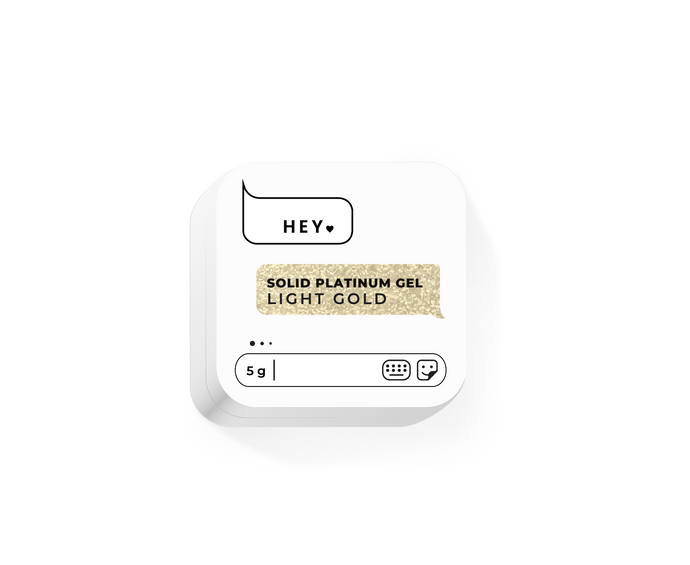 HEYLOVE Solid platinum gel Light gold 5gr