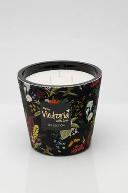 Glossy geurkaars Velvet Botanic small