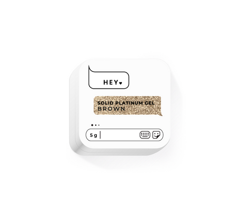 HEYLOVE Solid platinum gel Brown 5gr