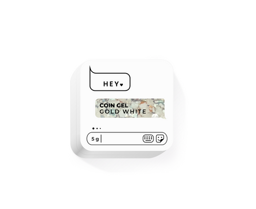 HEYLOVE Coin gel Gold white 5gr