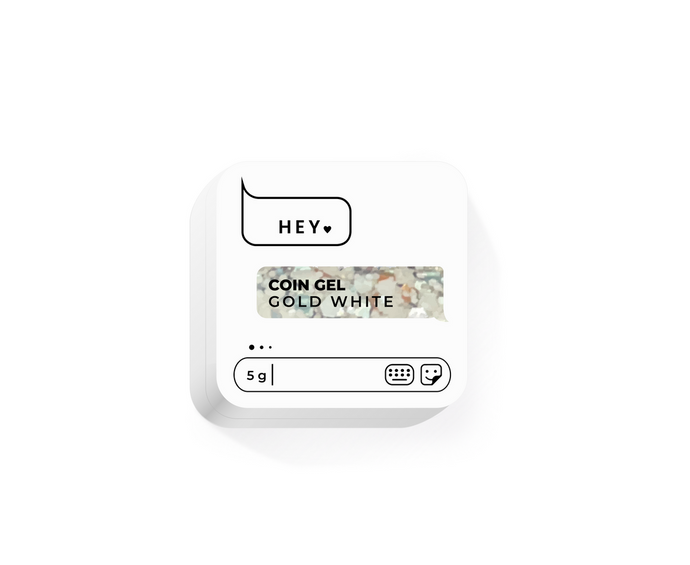 HEYLOVE Coin gel Gold white 5gr