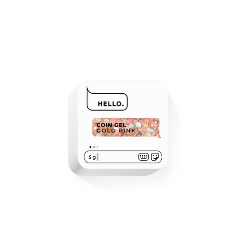 HEYLOVE Coin gel Gold pink 5gr