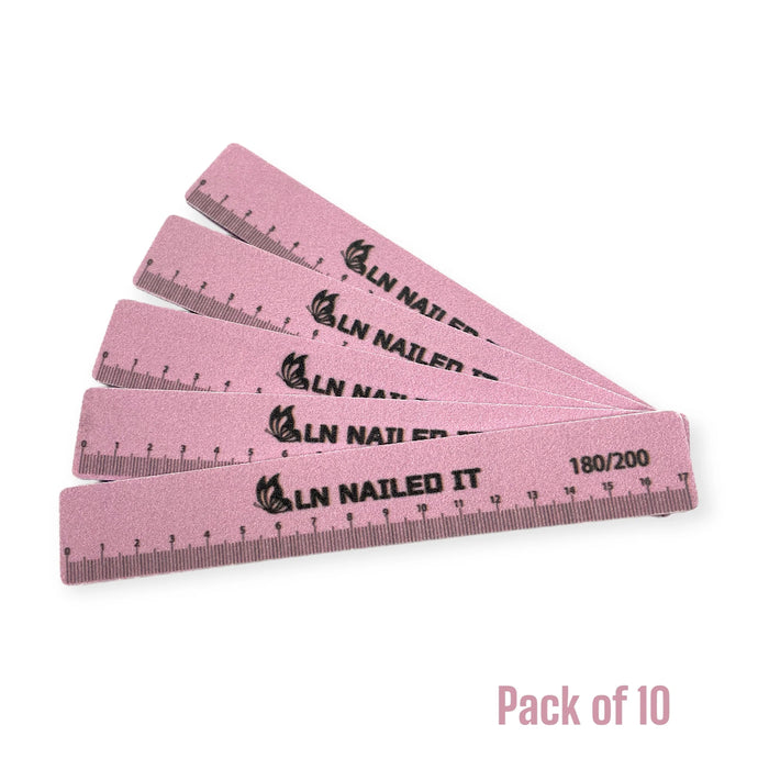 LN Nailed IT Nail File Ruler (10 stuks)