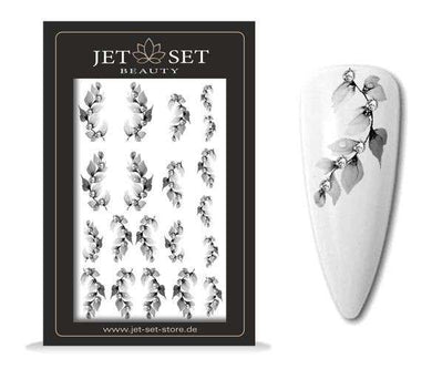 Nail sticker Grey branches