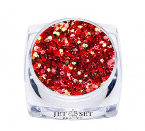Perfect Match Glitter | Fiery red