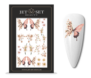 Nail Sticker Rosé butterfly