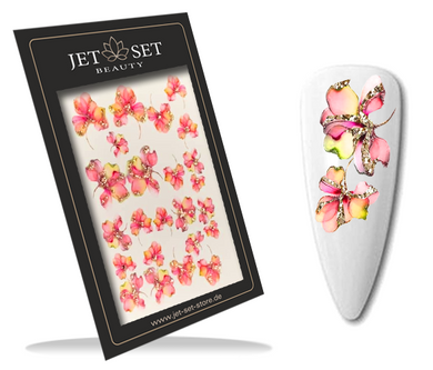 Nail Sticker Flower colorful