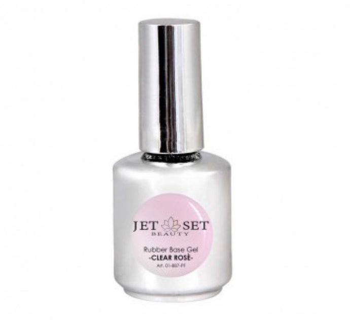 Rubber Base clear rose 15ml