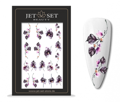 Nail sticker Passion flowers