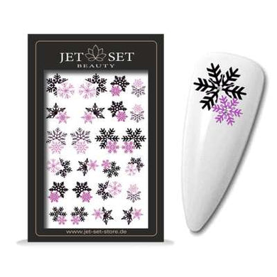 Nail Sticker Purple flakes