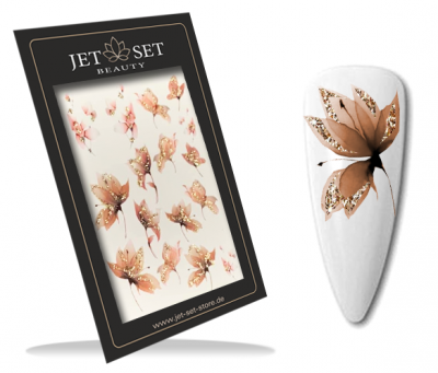 Nail stickers Rising flowers